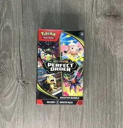 Factory Sealed Pokemon Mega Evolution Perfect Order Booster Bundle FAST SHIP NEW - Image 1