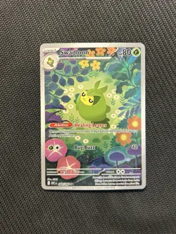 Pokemon TCG Swadloon 088/086 English! NM Condition! See Description! - Image 1