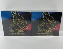 2 Crown Zenith ETB Sealed Elite Trainer Box Pokemon Sword & Shield 2023 - Image 1