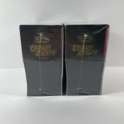 2 Crown Zenith ETB Sealed Elite Trainer Box Pokemon Sword & Shield 2023 - Image 4