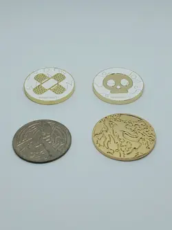 Pokemon TCG - Lugia 2021 + Charizard Ultra Premium Collection - Metal Coins Lot - Image 1