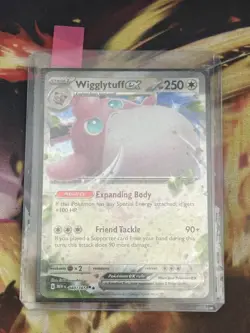 Wigglytuff ex 040/165 Scarlet & Violet 151 Double Rare Holo Pokemon TCG Card NM - Image 4
