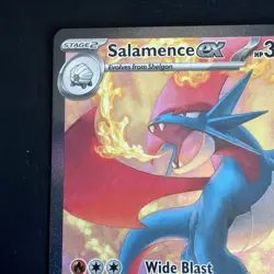 Salamence ex 187/159 Sv09: Journey Together SIR Pokemon TCG Card NM - Image 2