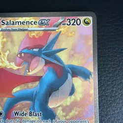 Salamence ex 187/159 Sv09: Journey Together SIR Pokemon TCG Card NM - Image 3