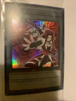 Yu-Gi-Oh! Token: Akiza & Black Rose Dragon TKN5-EN008 INFO Super Rare Sealed NEW - Image 2