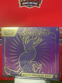 Pokemon Cards - Scarlet & Violet Elite Trainer Box Miraidon Sealed New - Image 1