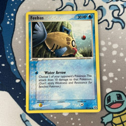 Feebas 50/106 Non Holo EX Emerald Vintage Pokemon Card 2005 NM - Image 1