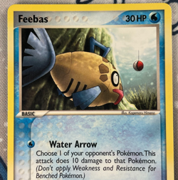 Feebas 50/106 Non Holo EX Emerald Vintage Pokemon Card 2005 NM - Image 2
