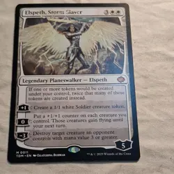 Elspeth, Storm Slayer x 1 - MTG - TDM 0011- NM+ - Mythic Rare Legendary! - Image 1