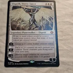 Elspeth, Storm Slayer x 1 - MTG - TDM 0011- NM+ - Mythic Rare Legendary! - Image 2