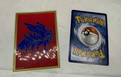 1 Card & Sleeve Hatterene 085/192 Holo Rare Pokemon SS02 Rebel Clash NM - Image 4