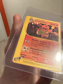 Pokemon Charmeleon Expedition Base Set 73/165 Uncommon 80 HP 2002 English - Image 5