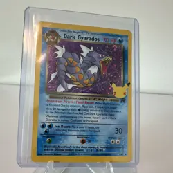 Pokemon Dark Gyarados 8/82 Team Rocket Holo Rare Celebrations 25th NM - Image 3