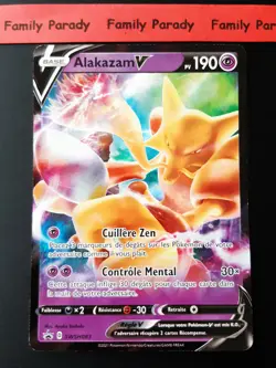 Alakazam V 190pv SWSH083 Promo Epee et Bouclier Carte Pokemon Francais - Image 1