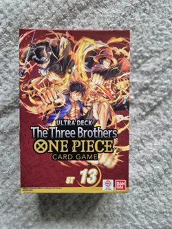 One Piece CCG TCG ST13 The Three Brothers Ultra Deck Sealed - Image 1