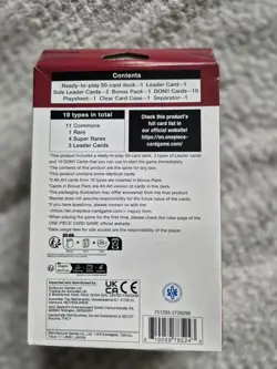 One Piece CCG TCG ST13 The Three Brothers Ultra Deck Sealed - Image 2