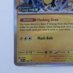 Iono's Kilowattrel - 182 Staff Prerelease - SV: Scarlet & Violet Promo Card NM - Image 4