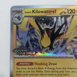 Iono's Kilowattrel - 182 Staff Prerelease - SV: Scarlet & Violet Promo Card NM - Image 5