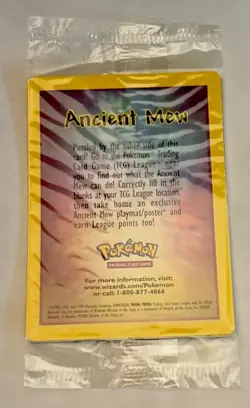 ANCIENT MEW From Pokemon the Movie 2000 - Promo Card SEALED - Image 1