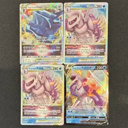 Pokemon VSTAR Holo Lot - Origin Forme Dialga, Origin Forme Palkia (4 Cards) - Image 1