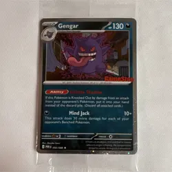 Pokemon Gengar GameStop Exclusive Promo Holo 050/088 Promo Card - Image 1