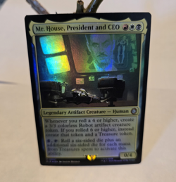 Wizards MTG Mr. House, President and CEO - Fallout - Mythic Foil Legendary Red … - Image 1
