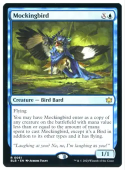 MtG BLB Mockingbird #61 - Image 1
