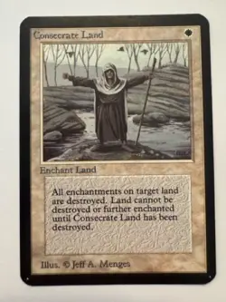 1993 MTG Consecrate Land ALPHA (ID PV43) - Image 1