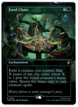 Food Chain TMT 133 Magic: The Gathering Foil P NM - Image 1