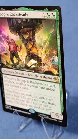 Bebop and Rocksteady - Teenage Mutant Ninja Turtles - MtG- NM 🔮 - Image 4