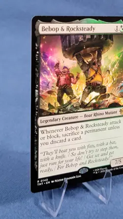 Bebop and Rocksteady - Teenage Mutant Ninja Turtles - MtG- NM 🔮 - Image 5