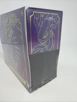 Pokemon Scarlet & Violet Base Miraidon Purple Elite Trainer Box Read Description - Image 4