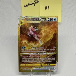 Pokemon TCG Crown Zenith Palkia VSTAR Origin Forme (Video Available) - Image 1