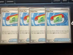 Pokemon TCG Poke Pad 081/088 Lot of 4 Perfect Order - Image 1