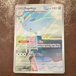 Pokemon TCG Togekiss 235/217 2026 Holo Rare Fairy 140HP English - Image 1
