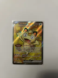 Pokemon Meowth ex Perfect Order 107/088 Illustration Rare Secret - Image 1