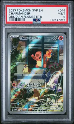 PSA Charmander 2023 Pokemon Svp En-Sv Black Star Promo Cert#119547955 - Image 1