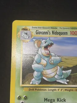 Pokemon TCG Giovanni's Nidoqueen Gym Challenge 23/132 Non-Holo Unlimited Rare NM - Image 3