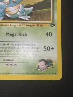 Pokemon TCG Giovanni's Nidoqueen Gym Challenge 23/132 Non-Holo Unlimited Rare NM - Image 5