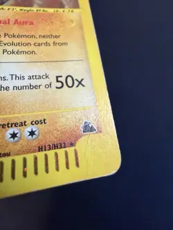 Pokemon 2003 Kabutops H13/H32 Holo Skyridge Wotc English - Image 2