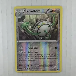 Ferrothorn - 80/122 - Rare - Reverse Holo Pokemon XY Breakpoint NM Fast Shipping - Image 3