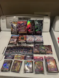 Modern Sealed Yugioh Lot W/ Packs, Decks,sleeves, And More - Image 2