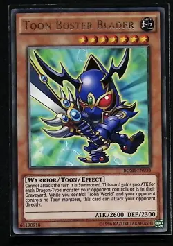 Toon Buster Blader - BOSH-EN038 - Rare - Yugioh - Image 1