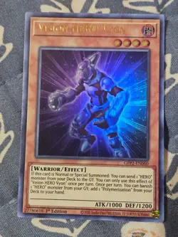 Vision HERO Vyon - Ultra Rare - GFP2-EN060 Ghosts from the Past Yugioh - Image 1