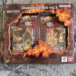 Bandai One Piece Card Game Illustration Box Vol. 5 - Brand New /Factory Sealed - Image 1