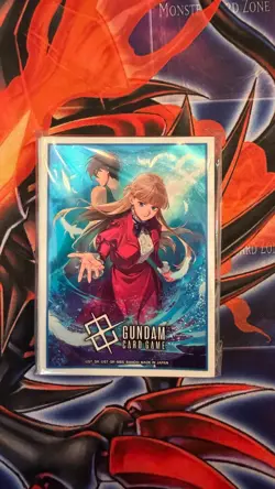 Gundam Card Game Wing PB01 Sleeves 70ct Sealed US Seller - Image 1