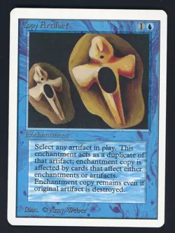 1994 MTG Magic The Gathering UNLIMITED Edition Copy Artifact - Image 1