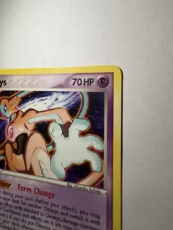 Pokemon TCG Deoxys EX Deoxys non holo Rare 16/107 2005 70 HP - Image 5
