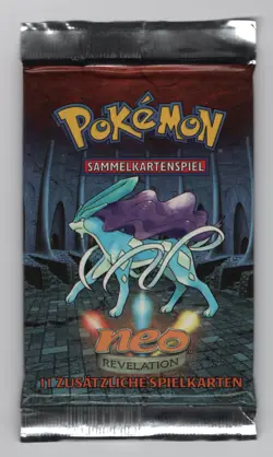 (303272) Pokemon GERMAN NEO REVELATION ARTWORK - 4 Booster Pack SET - UNLIMITED - Image 5