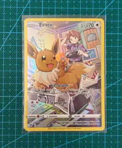 Pokemon TCG Eevee TG11/TG30 Ultra Rare SWSH09: Brilliant Stars Trainer Gallery - Image 1